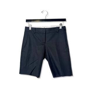 Theory Black Bermuda Short, Size 0